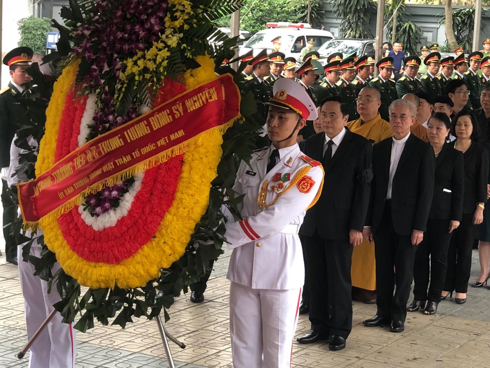 Lãnh đạo Đảng, Nhà nước tiễn biệt Trung tướng Đồng Sỹ Nguyên - 11 Lãnh đạo Đảng, Nhà nước tiễn biệt Trung tướng Đồng Sỹ Nguyên - 11