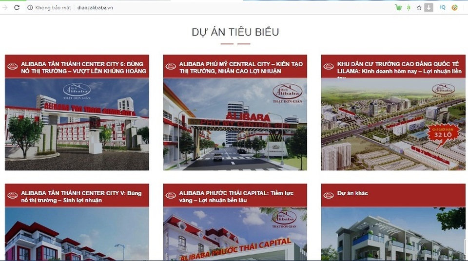 Địa ốc Alibaba bị xử phạt vì cung cấp thông tin không đúng quy định - 1 Địa ốc Alibaba bị xử phạt vì cung cấp thông tin không đúng quy định - 1