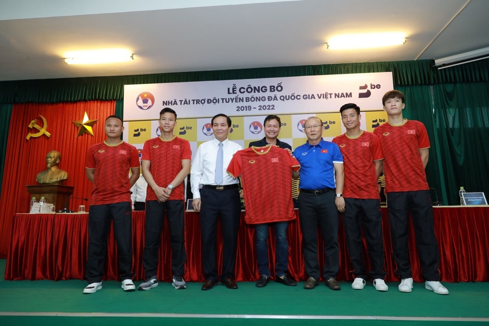 Ứng dụng gọi xe Be trở thành nhà tài trợ đội tuyển bóng đá Việt Nam 3 năm (2019-2022) - 1 Ứng dụng gọi xe Be trở thành nhà tài trợ đội tuyển bóng đá Việt Nam 3 năm (2019-2022) - 1