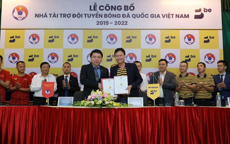 Ứng dụng gọi xe Be trở thành nhà tài trợ đội tuyển bóng đá Việt Nam 3 năm (2019-2022) - 4 Ứng dụng gọi xe Be trở thành nhà tài trợ đội tuyển bóng đá Việt Nam 3 năm (2019-2022) - 4