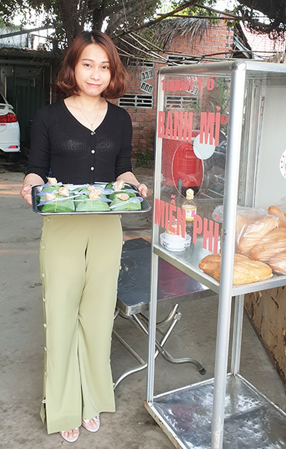 Long An: Nghĩa tình tủ bánh mì ai cần thì lấy - 4