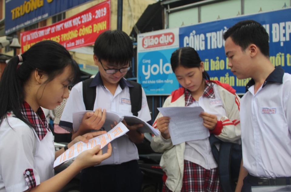 TPHCM: Số học sinh không có suất vào lớp 10 công lập cao nhất từ trước đến nay - 1 TPHCM: Số học sinh không có suất vào lớp 10 công lập cao nhất từ trước đến nay - 1