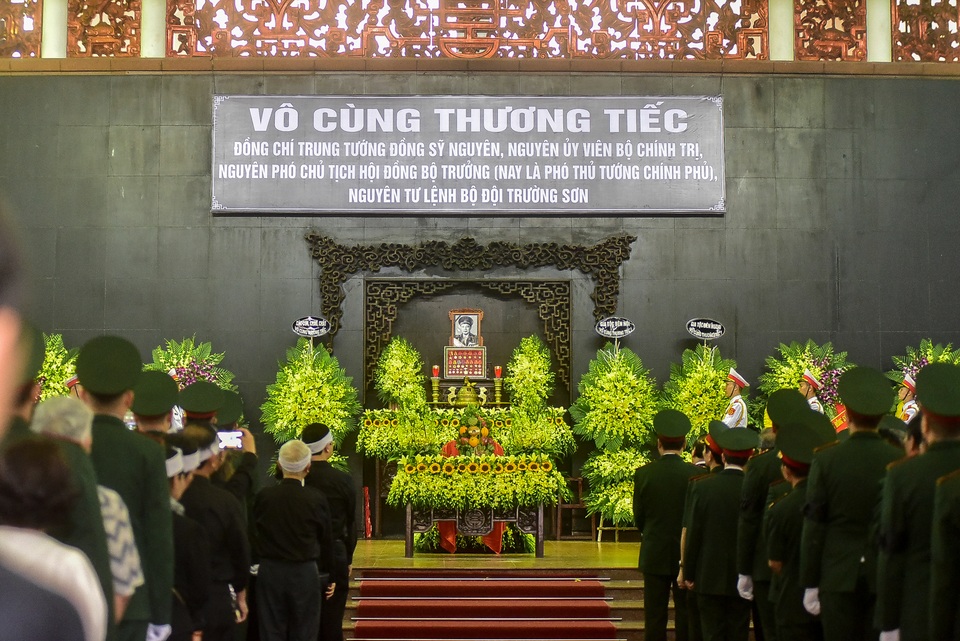 Hình ảnh Lễ truy điệu Trung tướng Đồng Sỹ Nguyên - 5 Hình ảnh Lễ truy điệu Trung tướng Đồng Sỹ Nguyên - 5