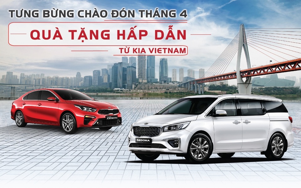 Kia tung ra nhiều quà tặng hấp dẫn trong tháng 4 - 1