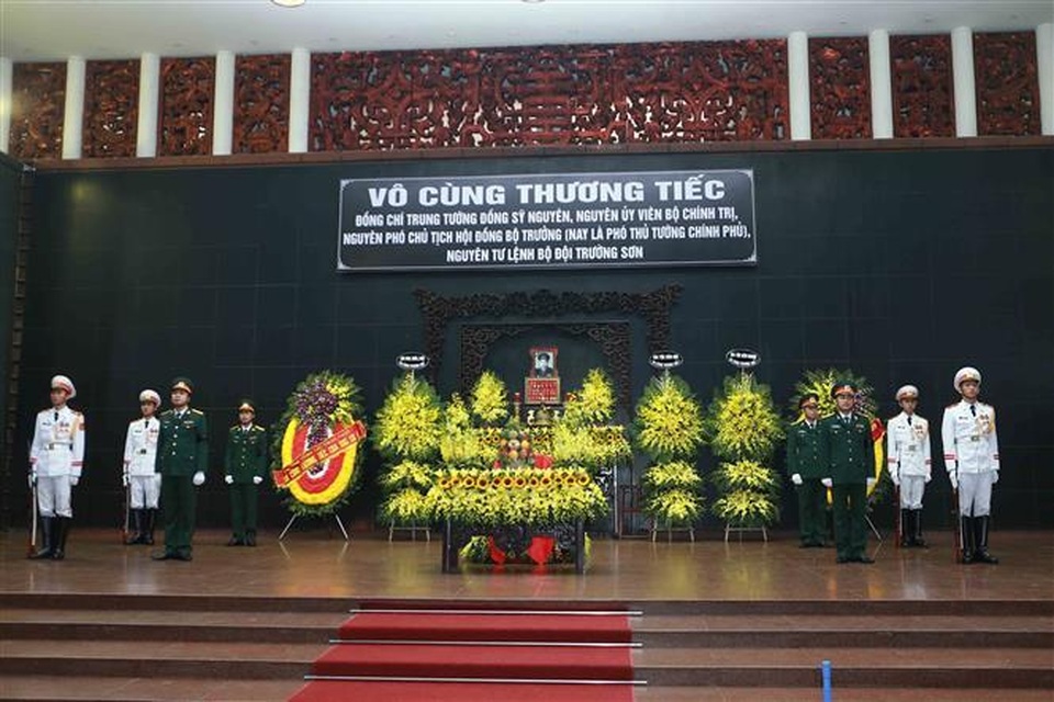 Lãnh đạo Đảng, Nhà nước tiễn biệt Trung tướng Đồng Sỹ Nguyên - 1 Lãnh đạo Đảng, Nhà nước tiễn biệt Trung tướng Đồng Sỹ Nguyên - 1