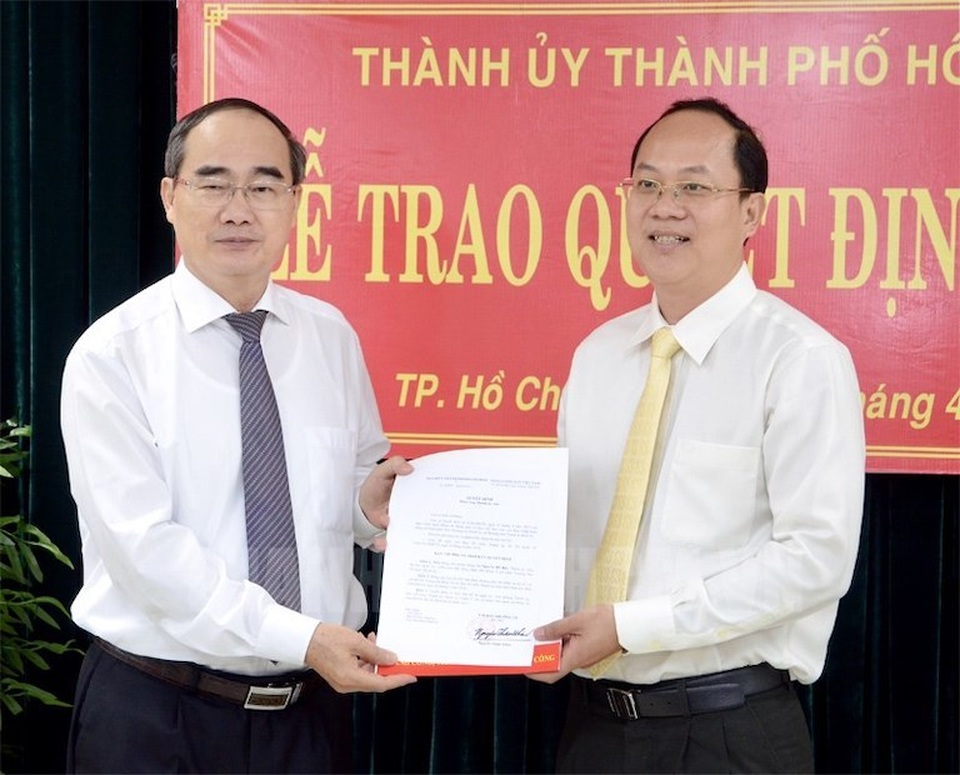 TPHCM có tân Trưởng Ban Tổ chức Thành ủy - 1 TPHCM có tân Trưởng Ban Tổ chức Thành ủy - 1