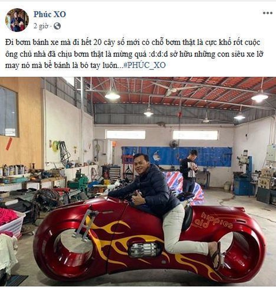 Dự định dang dở của Phúc XO với siêu mô tô - 2 Dự định dang dở của Phúc XO với siêu mô tô - 2
