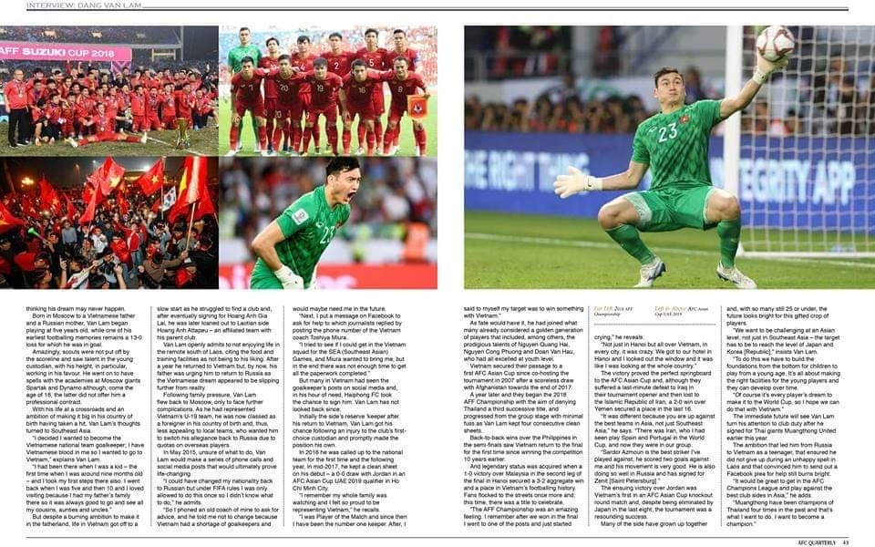 Đặng Văn Lâm: “Bóng đá Việt Nam sẽ đạt tầm Nhật Bản, Hàn Quốc” - 1 Đặng Văn Lâm: “Bóng đá Việt Nam sẽ đạt tầm Nhật Bản, Hàn Quốc” - 1