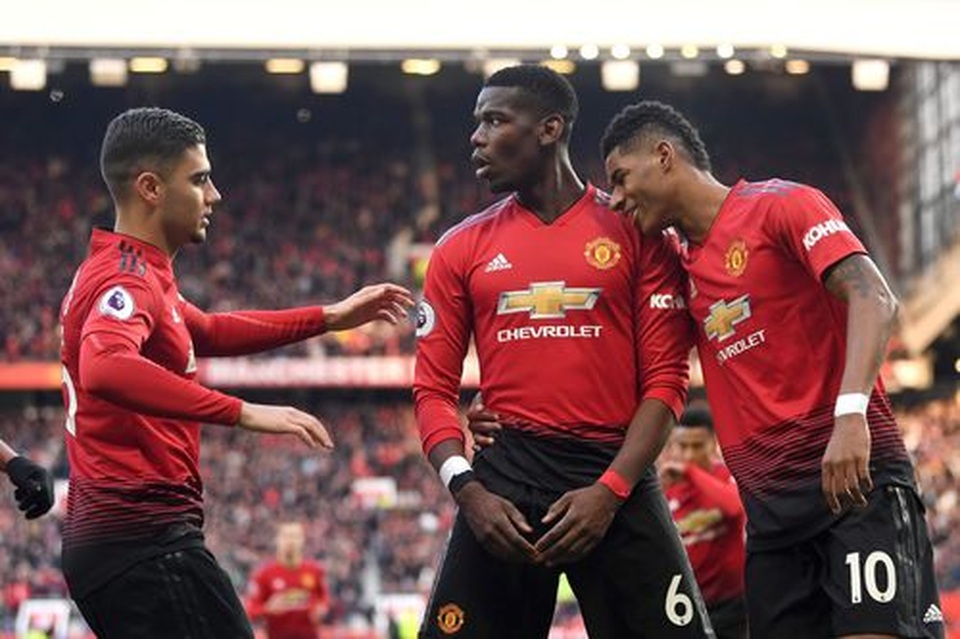 Man Utd 2-1 West Ham: Cú đúp từ chấm 11m của Pogba - 1 Man Utd 2-1 West Ham: Cú đúp từ chấm 11m của Pogba - 1