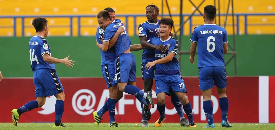 B.Bình Dương thắng đội bóng Myanmar với tỷ số tennis tại AFC Cup - 1 B.Bình Dương thắng đội bóng Myanmar với tỷ số tennis tại AFC Cup - 1