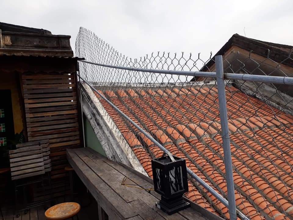 Bạn trẻ chụp ảnh cưới trên mái nhà cổ Hội An Bạn trẻ chụp ảnh cưới trên mái nhà cổ Hội An
