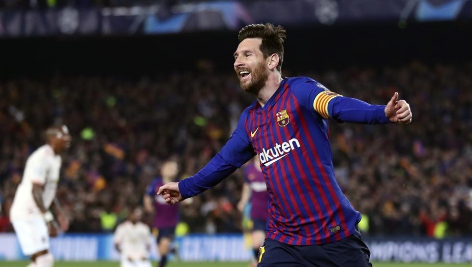 Barcelona 3-0 Man Utd: Lionel Messi chói sáng - 1