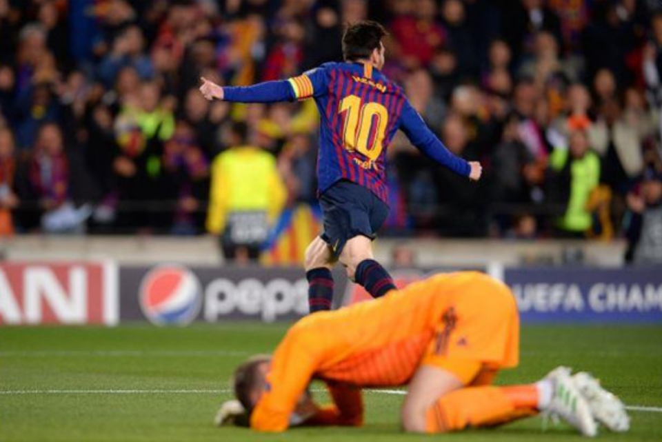 Messi thừa nhận ghi bàn may mắn khi De Gea mắc sai lầm - 1 Messi thừa nhận ghi bàn may mắn khi De Gea mắc sai lầm - 1
