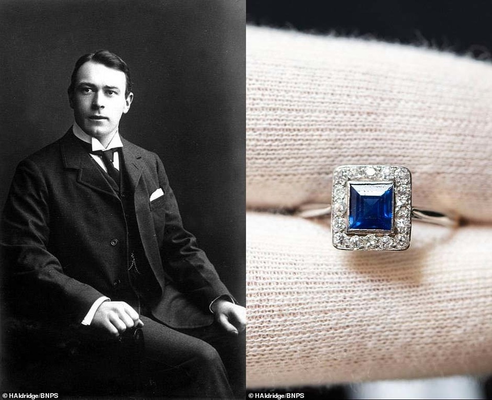 Đấu giá nhẫn đính hôn của kỹ sư đóng tàu tử nạn cùng Titanic - 1