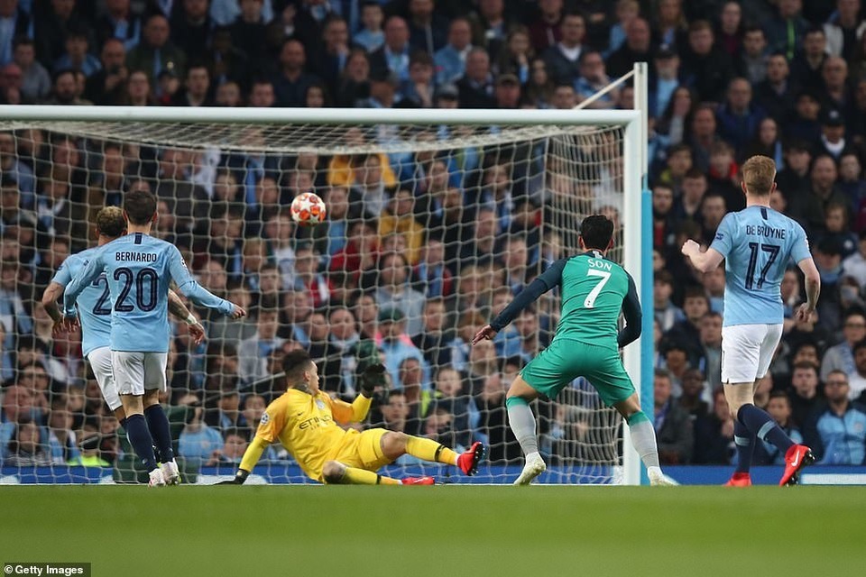 Nhìn lại cơn mưa bàn thắng ở trận đấu giữa Man City và Tottenham - 6 Nhìn lại cơn mưa bàn thắng ở trận đấu giữa Man City và Tottenham - 6