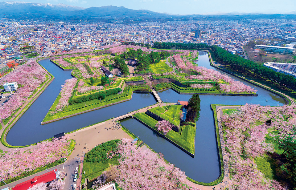 Tuyệt sắc hoa anh đào giữa đất trời Hokkaido Nhật Bản - 1 Tuyệt sắc hoa anh đào giữa đất trời Hokkaido Nhật Bản - 1