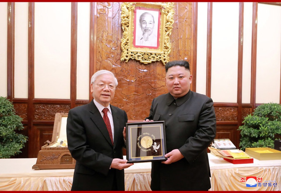 Chủ tịch Kim Jong-un gửi lời cảm ơn Tổng Bí thư, Chủ tịch nước Nguyễn Phú Trọng - 1 Chủ tịch Kim Jong-un gửi lời cảm ơn Tổng Bí thư, Chủ tịch nước Nguyễn Phú Trọng - 1