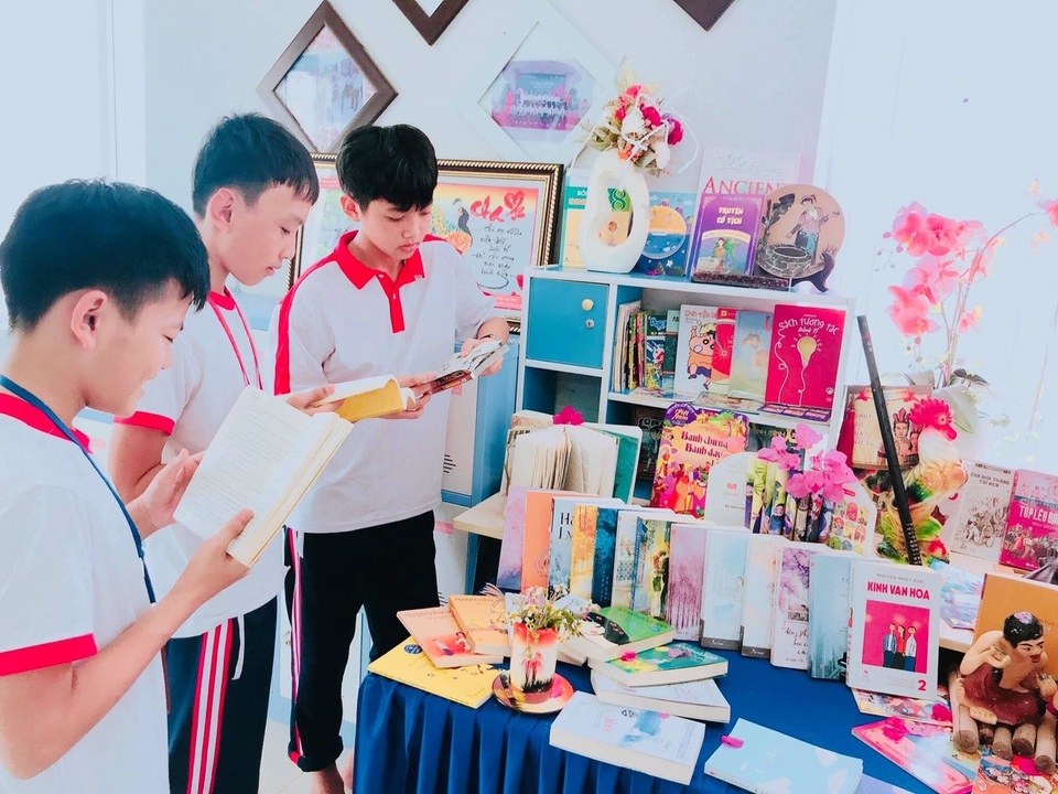 Các trường học Quảng Bình sôi nổi hưởng ứng Ngày Sách Việt Nam - 3 Các trường học Quảng Bình sôi nổi hưởng ứng Ngày Sách Việt Nam - 3