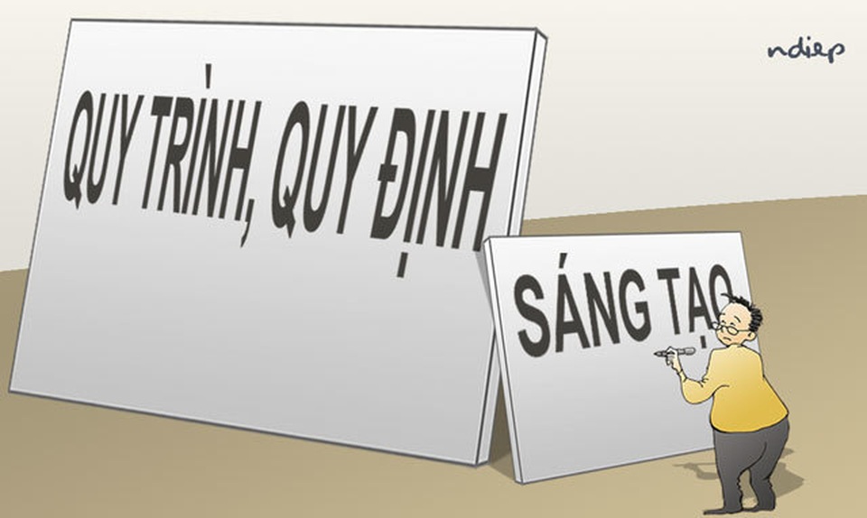 Mệt mỏi với “làm theo quy định, tiến theo quy trình” - 1 Mệt mỏi với “làm theo quy định, tiến theo quy trình” - 1