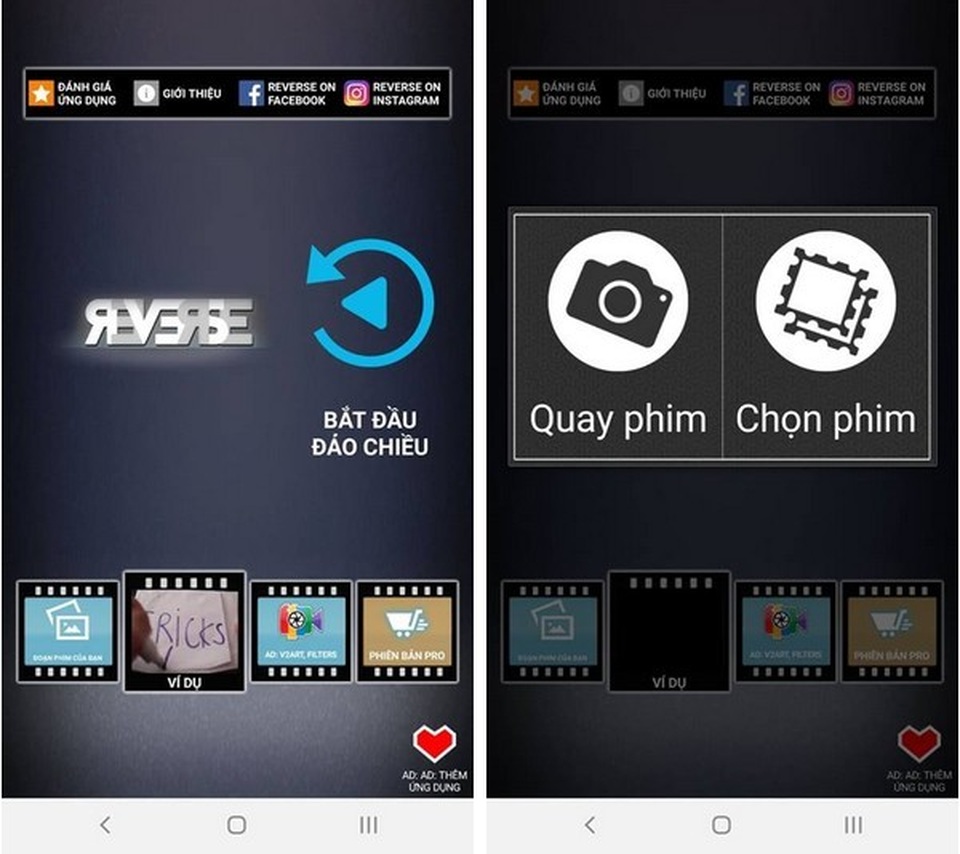 Những ứng dụng xử lý và tạo hiệu ứng video độc đáo nên có trên mọi smartphone - 3 Những ứng dụng xử lý và tạo hiệu ứng video độc đáo nên có trên mọi smartphone - 3