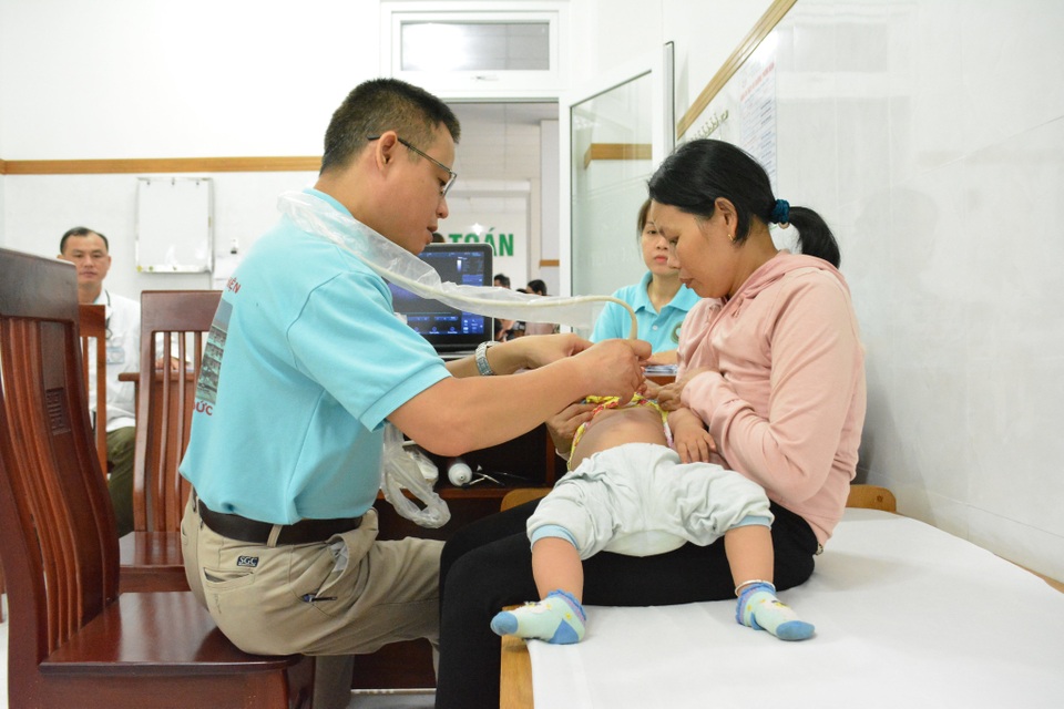 Hơn 1.500 trẻ em được khám sàng lọc bệnh tim miễn phí - 1 Hơn 1.500 trẻ em được khám sàng lọc bệnh tim miễn phí - 1