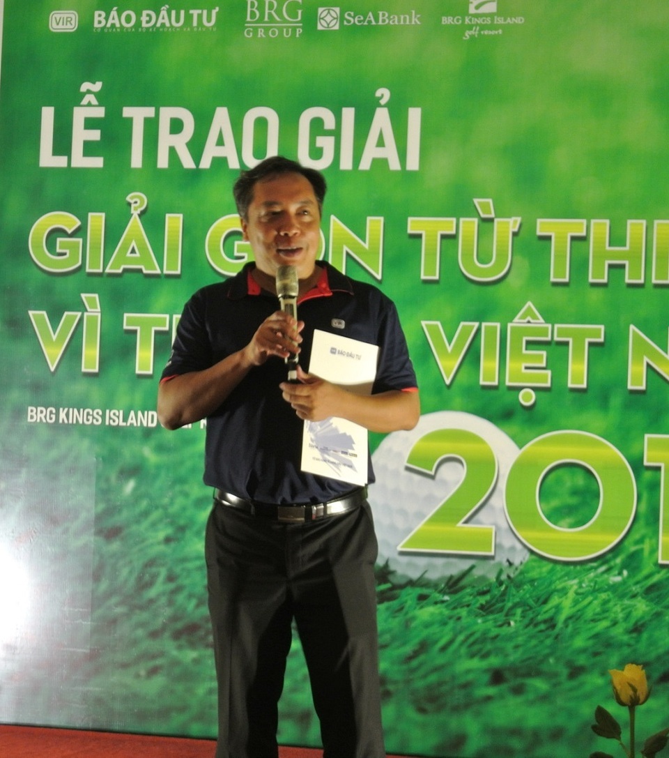 Giải golf từ thiện vì trẻ em trao tặng 500 triệu đồng cho Quỹ Khuyến học Việt Nam - 1 Giải golf từ thiện vì trẻ em trao tặng 500 triệu đồng cho Quỹ Khuyến học Việt Nam - 1