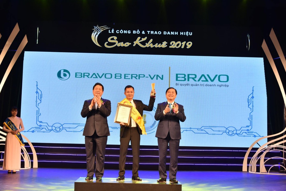 BRAVO 8 (ERP-VN) đạt danh hiệu Top 10 Sao Khuê 2019 - 1 BRAVO 8 (ERP-VN) đạt danh hiệu Top 10 Sao Khuê 2019 - 1