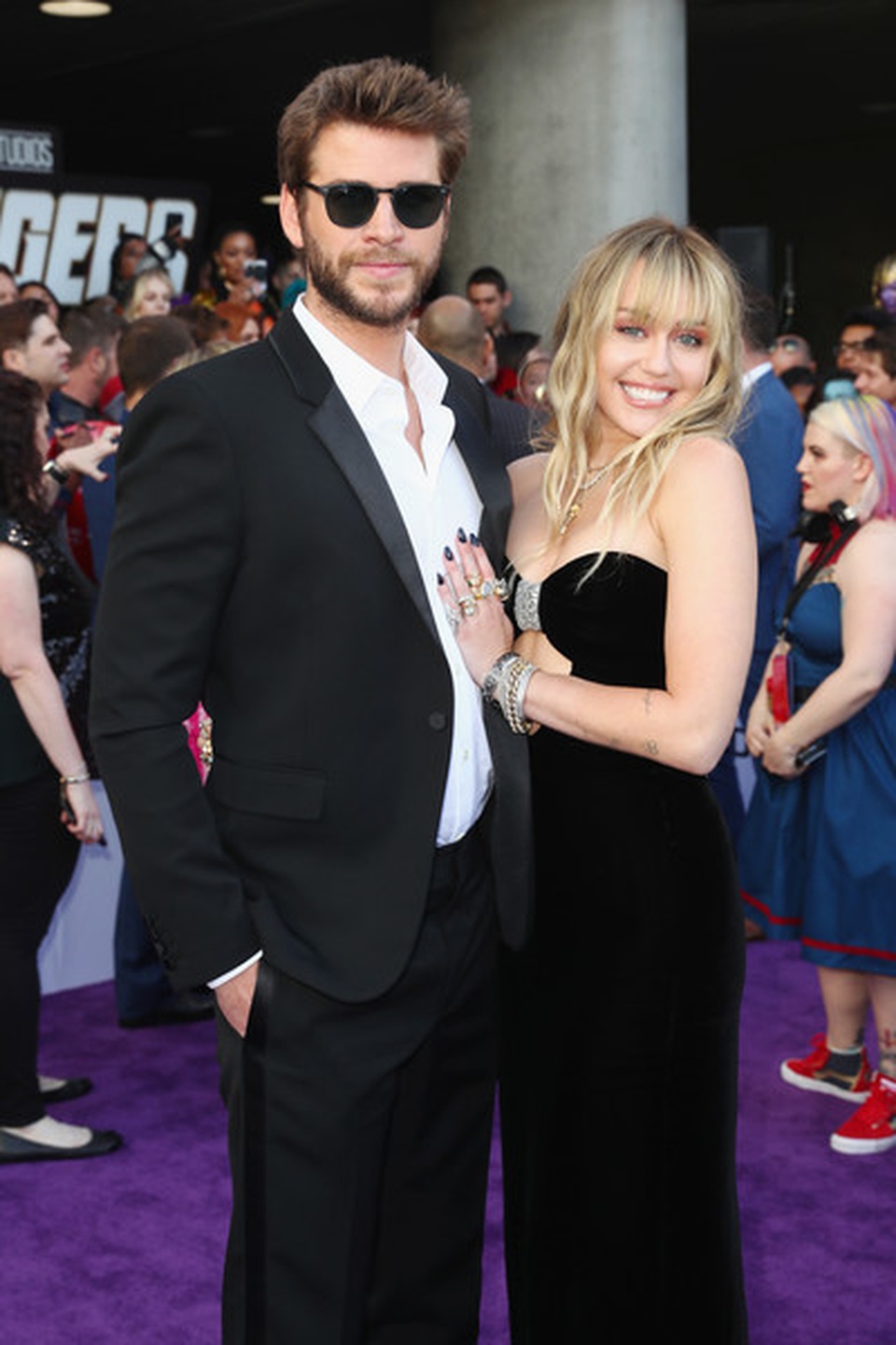 Miley Cyrus đẹp đôi bên chồng dự công chiếu phim Avengers: Endgame - 4 Miley Cyrus đẹp đôi bên chồng dự công chiếu phim Avengers: Endgame - 4