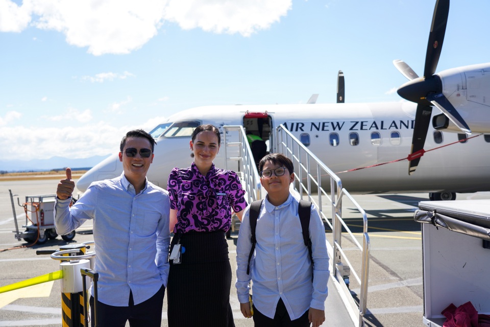 Hoàng Bách dạy con về tình yêu thiên nhiên ở New Zealand - 5 Hoàng Bách dạy con về tình yêu thiên nhiên ở New Zealand - 5
