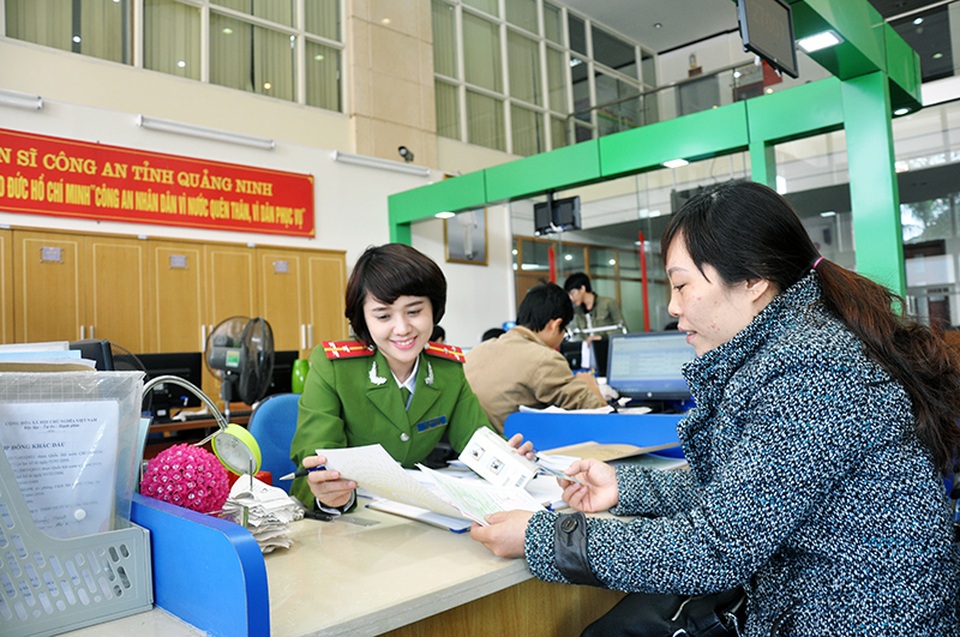 Bộ Công an đo sự hài lòng của người dân về thủ tục hành chính - 1 Bộ Công an đo sự hài lòng của người dân về thủ tục hành chính - 1