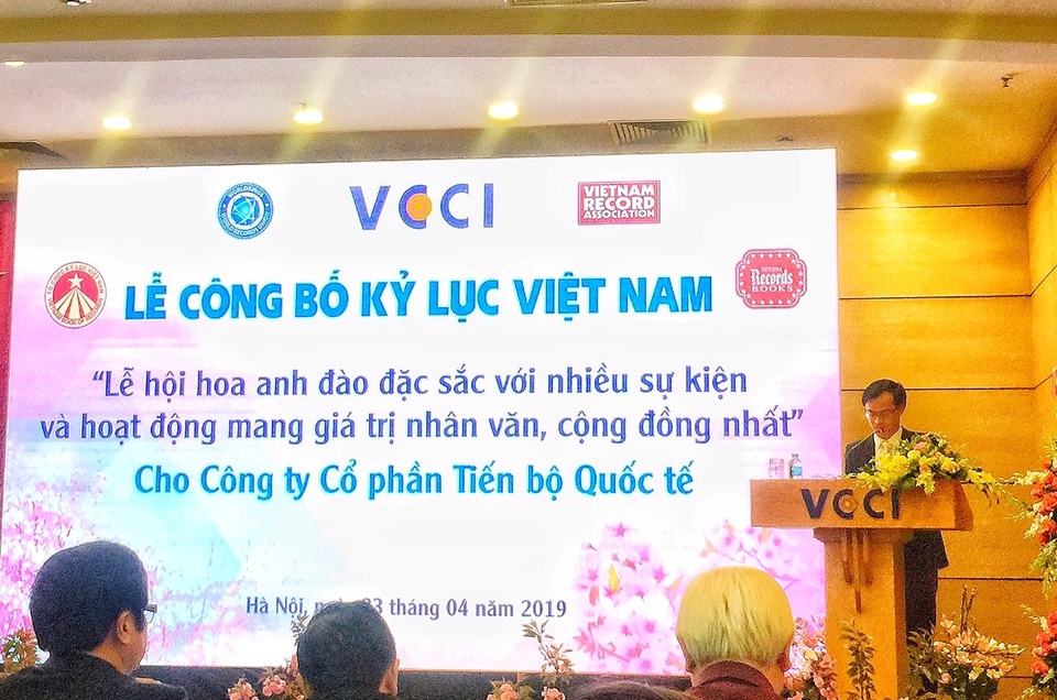 AIC Group xác lập kỷ lục Guiness Việt Nam với Lễ hội Hoa Anh Đào 2019 - 3 AIC Group xác lập kỷ lục Guiness Việt Nam với Lễ hội Hoa Anh Đào 2019 - 3
