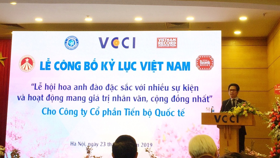 AIC Group xác lập kỷ lục Guiness Việt Nam với Lễ hội Hoa Anh Đào 2019 - 6 AIC Group xác lập kỷ lục Guiness Việt Nam với Lễ hội Hoa Anh Đào 2019 - 6