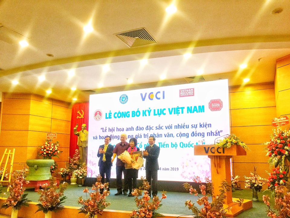 AIC Group xác lập kỷ lục Guiness Việt Nam với Lễ hội Hoa Anh Đào 2019 - 1 AIC Group xác lập kỷ lục Guiness Việt Nam với Lễ hội Hoa Anh Đào 2019 - 1