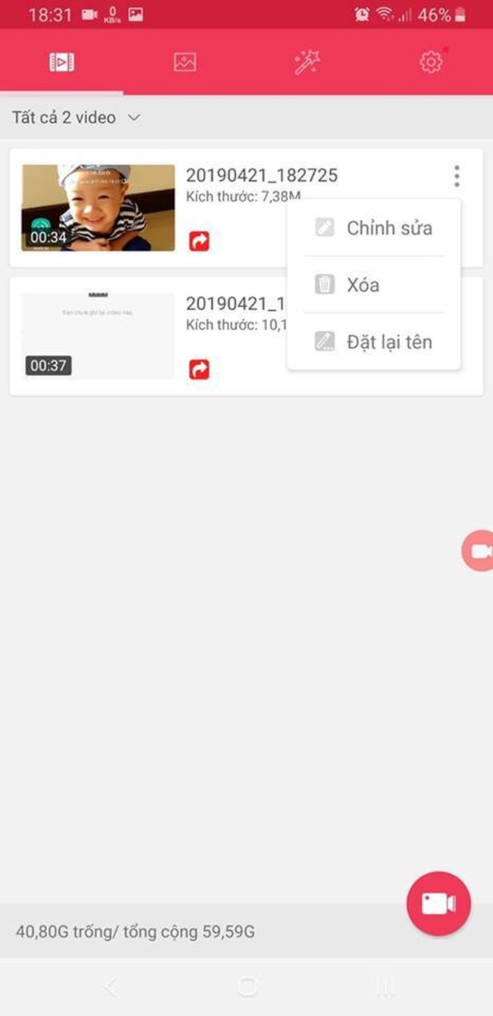 Ứng dụng miễn phí giúp dễ dàng ghi lại các hoạt động trên màn hình smartphone - 6 Ứng dụng miễn phí giúp dễ dàng ghi lại các hoạt động trên màn hình smartphone - 6