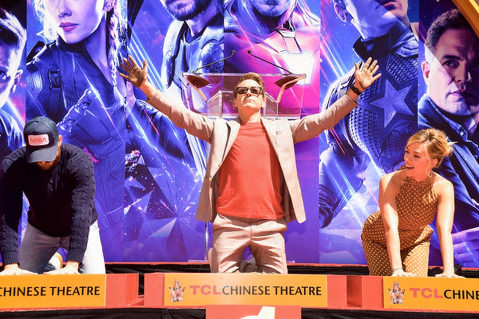 Dàn sao phim Avengers: Endgame lưu dấu tay ở Hollywood - 6 Dàn sao phim Avengers: Endgame lưu dấu tay ở Hollywood - 6