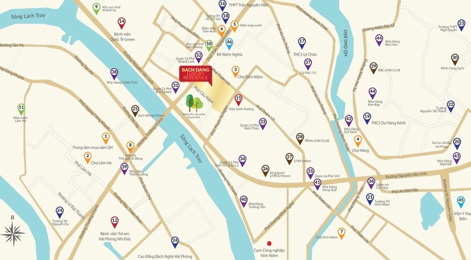 Bach Dang Luxury Residence lấp “khoảng trống” shophouse tại Hải Phòng - 2 Bach Dang Luxury Residence lấp “khoảng trống” shophouse tại Hải Phòng - 2