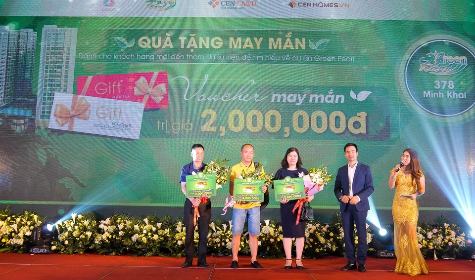 Gần 400 khách hàng dự lễ tri ân dự án Green Pearl 378 Minh Khai - 4 Gần 400 khách hàng dự lễ tri ân dự án Green Pearl 378 Minh Khai - 4