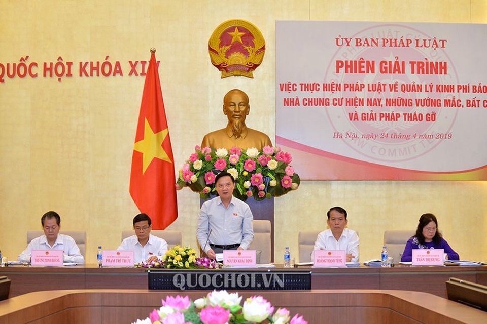 Bộ trưởng Xây dựng: Kiên quyết cưỡng chế thu hồi kinh phí bảo trì nhà chung cư! - 1 Bộ trưởng Xây dựng: Kiên quyết cưỡng chế thu hồi kinh phí bảo trì nhà chung cư! - 1