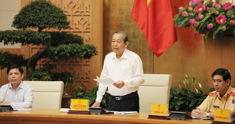 Phó Thủ tướng: Truy trách nhiệm tai nạn từ khâu đào tạo, cấp giấy phép lái xe - 1 Phó Thủ tướng: Truy trách nhiệm tai nạn từ khâu đào tạo, cấp giấy phép lái xe - 1