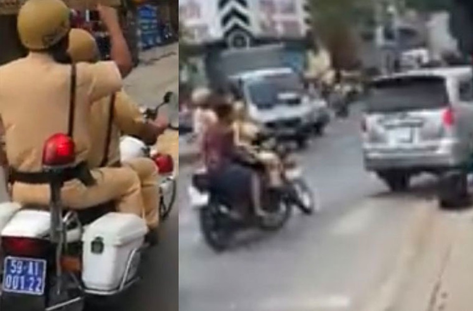 Vì sao CSGT không đuổi kịp chiếc xe ô tô “điên cuồng” chạy trốn? - 3 Vì sao CSGT không đuổi kịp chiếc xe ô tô “điên cuồng” chạy trốn? - 3