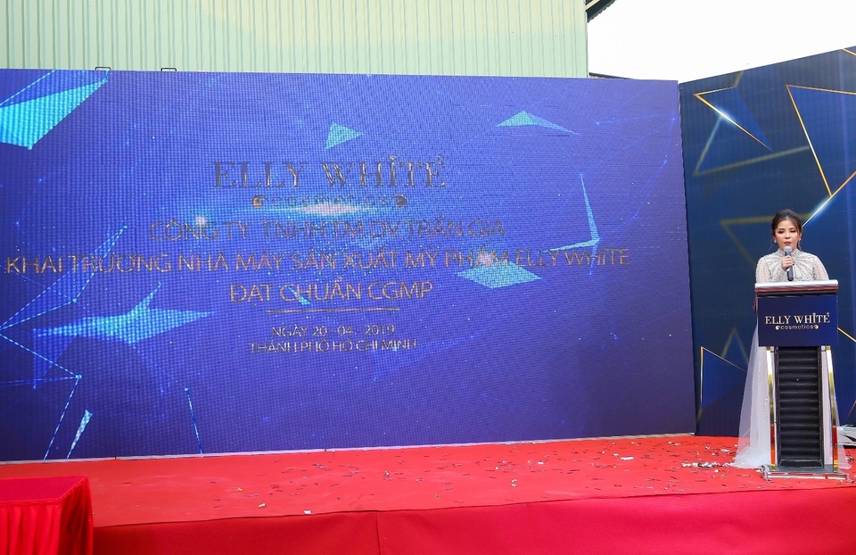Elly White khánh thành nhà máy mỹ phẩm công suất lớn tại TP Hồ Chí Minh - 4 Elly White khánh thành nhà máy mỹ phẩm công suất lớn tại TP Hồ Chí Minh - 4