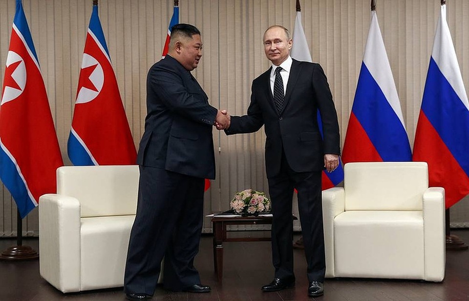 Ông Putin tiết lộ nội dung họp kín 2 giờ đồng hồ với ông Kim Jong-un - 1 Ông Putin tiết lộ nội dung họp kín 2 giờ đồng hồ với ông Kim Jong-un - 1