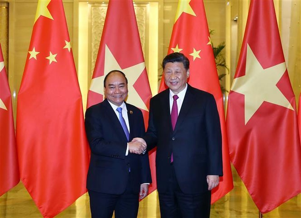 Thủ tướng Nguyễn Xuân Phúc hội kiến Tổng Bí thư, Chủ tịch Trung Quốc Tập Cận Bình - 1 Thủ tướng Nguyễn Xuân Phúc hội kiến Tổng Bí thư, Chủ tịch Trung Quốc Tập Cận Bình - 1
