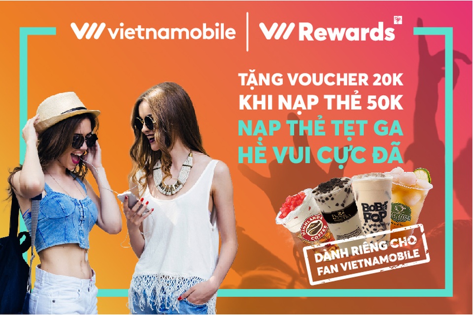Nạp thẻ liền tay, nhận ngay voucher ăn uống với Vietnamobile - 2