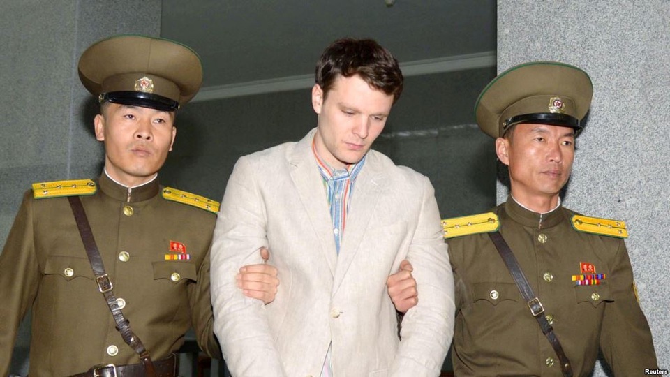 Thực hư việc Mỹ trả Triều Tiên 2 triệu USD viện phí cho sinh viên Warmbier - 1 Thực hư việc Mỹ trả Triều Tiên 2 triệu USD viện phí cho sinh viên Warmbier - 1
