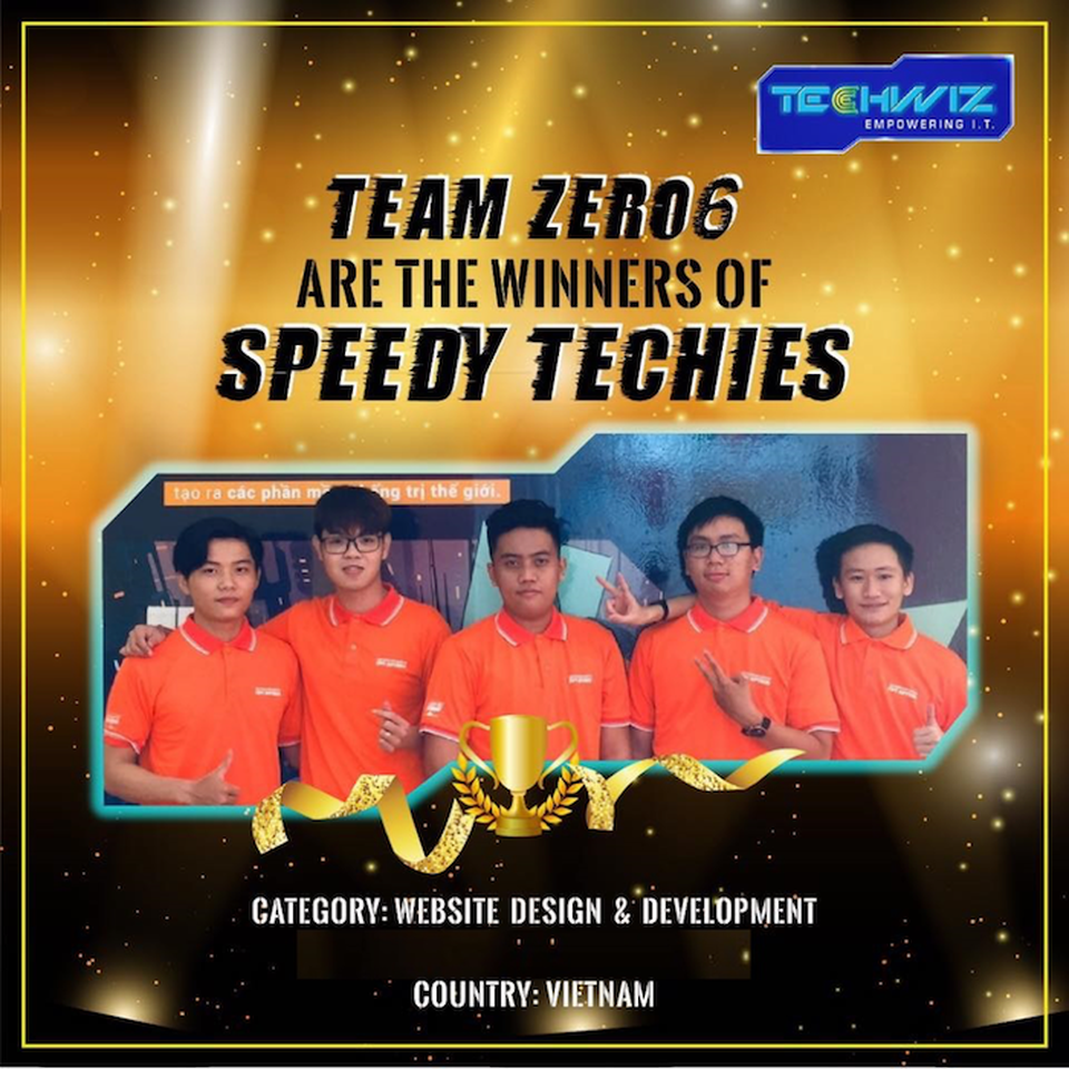 Trí tuệ Việt tỏa sáng tại đấu trường công nghệ toàn cầu TechWiz - 5 Trí tuệ Việt tỏa sáng tại đấu trường công nghệ toàn cầu TechWiz - 5