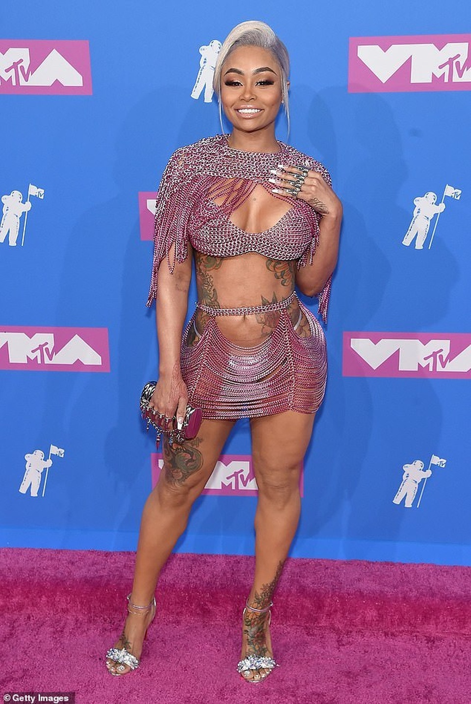 Cựu vũ nữ thoát y Blac Chyna khoe thân hình nảy nở - 3