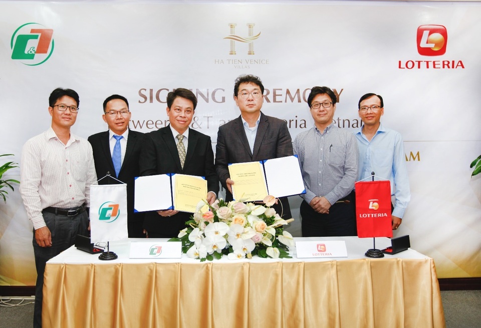 CT và Lotteria hợp tác triển khai chuỗi dịch vụ thương mại tại dự án Ha Tien Venice Villas - 1 CT và Lotteria hợp tác triển khai chuỗi dịch vụ thương mại tại dự án Ha Tien Venice Villas - 1