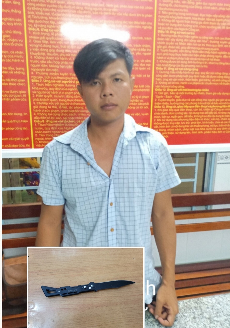 Tạm giữ đối tượng gây án khiến một cảnh sát phải cắt bỏ thận trái - 1 Tạm giữ đối tượng gây án khiến một cảnh sát phải cắt bỏ thận trái - 1
