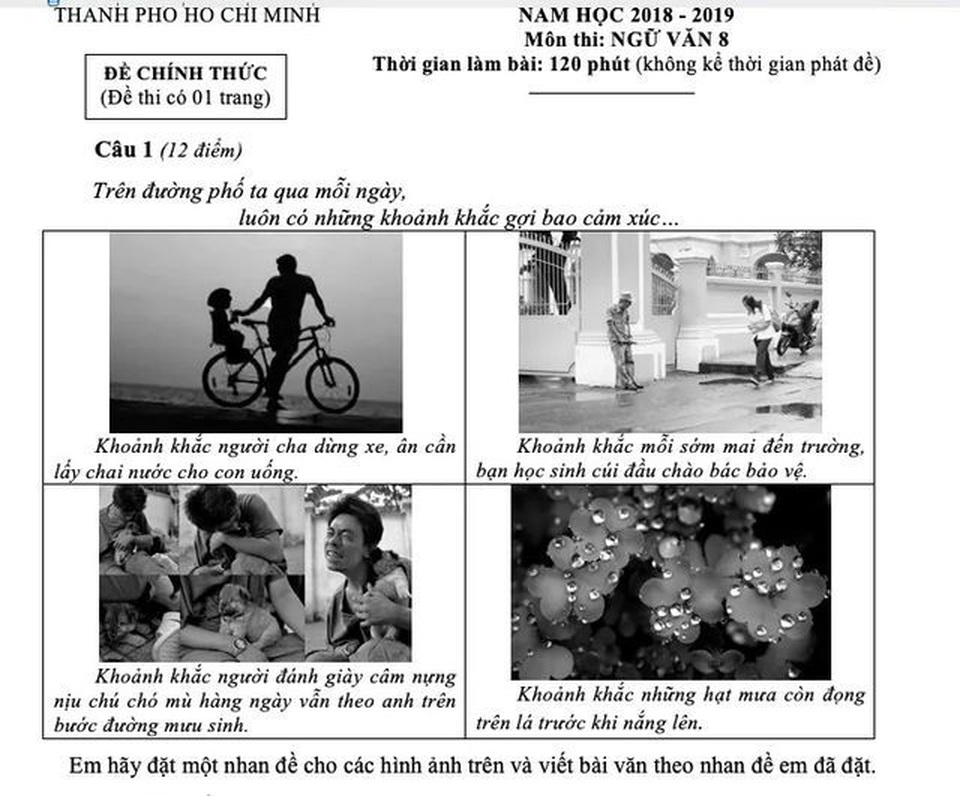 Những đề Văn “lạ” và “chất” của TPHCM - 6 Những đề Văn “lạ” và “chất” của TPHCM - 6